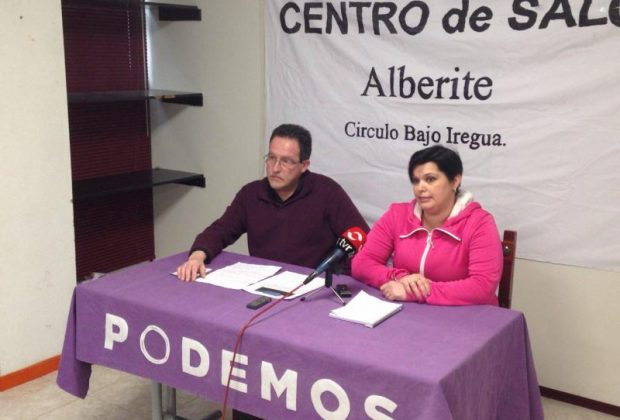 Podemos pide un Centro de Salud para Alberite