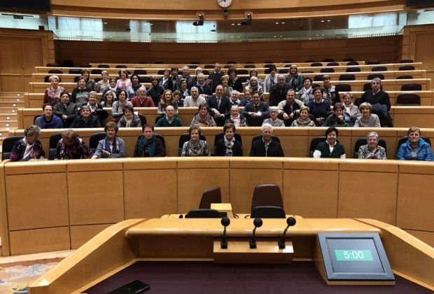 Vecinos de Santo Domingo en el Senado