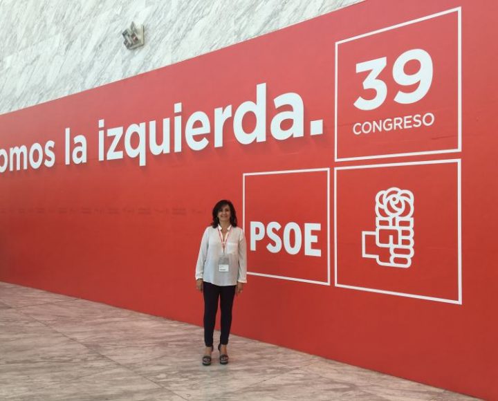 Concha Andreu_39 Congreso PSOE