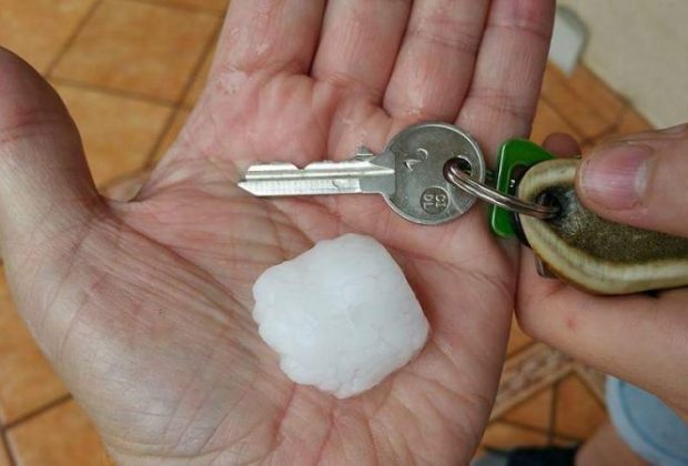 Granizo en Arnedo