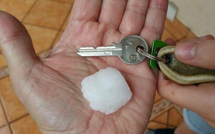 Granizo en Arnedo