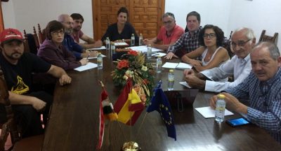 Reunión del PSOE en Bañares