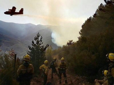 Incendio en Posadas