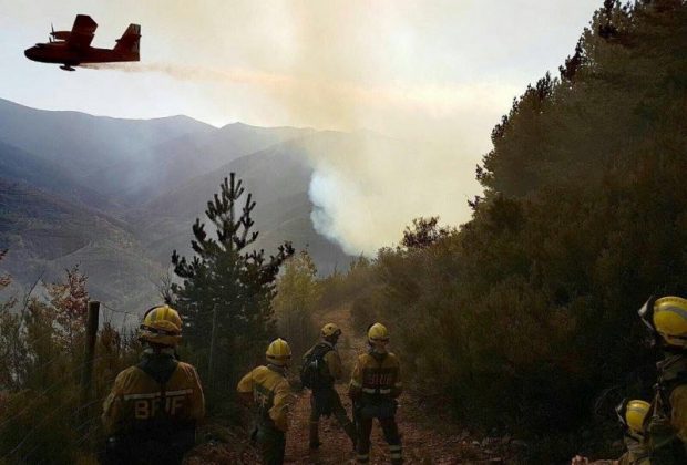 Incendio en Posadas