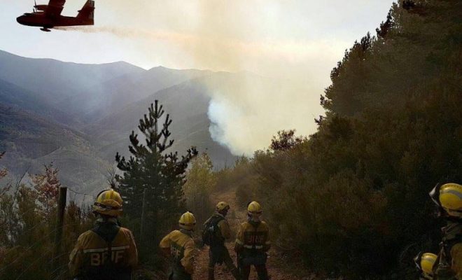 Incendio en Posadas