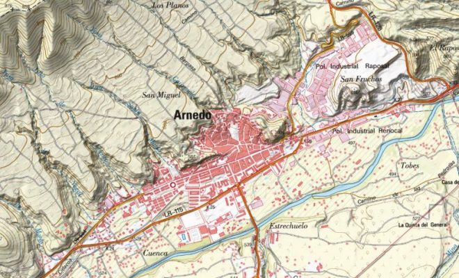 Mapa de Arnedo