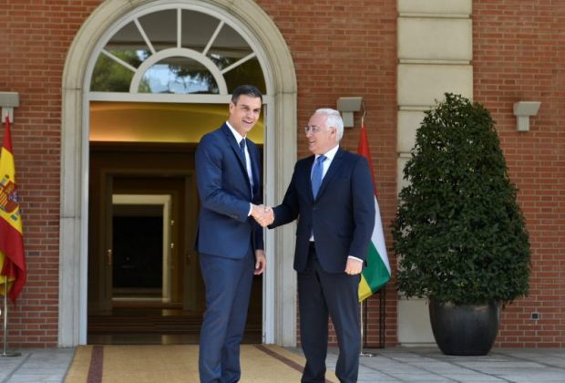 Ceniceros saludo Pedro Sánchez