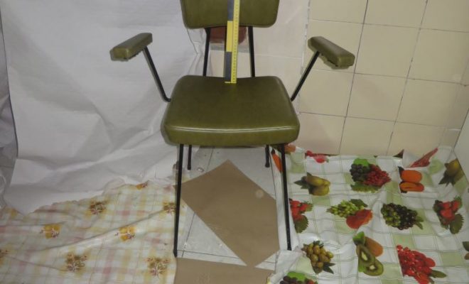 Silla utilizada por el detenido