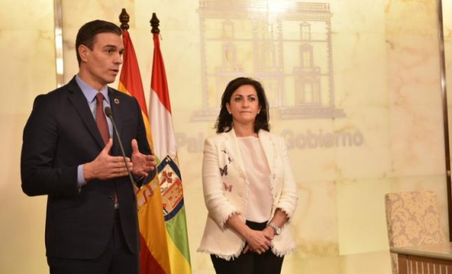 pedro sanchez y concha andreu