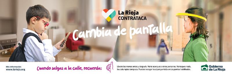 El Gobierno de La Rioja lanza la campaña “Cambia de pantalla” para ...