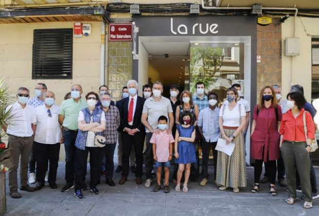 Inauguración calle Salarrullana