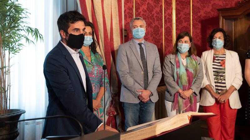 Alex Dorado Najera Toma Posesion Como Consejero De Sostenibilidad Y Transicion Ecologica Canal Ebro